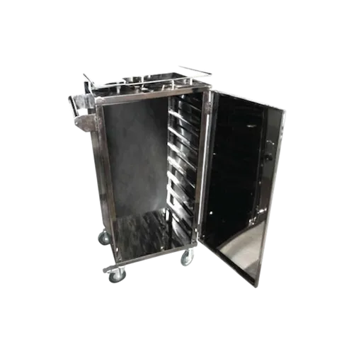 Food Trolley Rumah Sakit Troly Makan 8 Susun Stainless